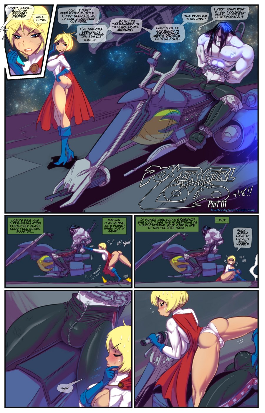 Fred Perry – PowerGirl XXX Lobo porn comics 8 muses Fred Perry – PowerGirl XXX Lobo porn comics 8 muses