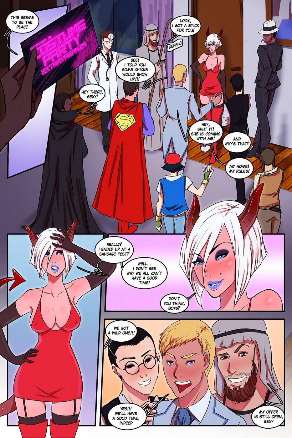 Kannel – Costume Party Extravaganza porn comics 8 muses Kannel – Costume Party Extravaganza porn comics 8 muses