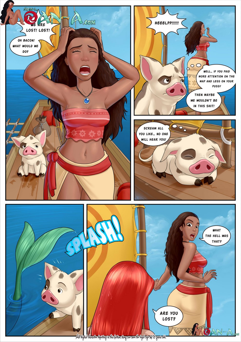 Moan-a – Moan Island 3 porn comics 8 muses Moan-a – Moan Island 3 porn comics 8 muses