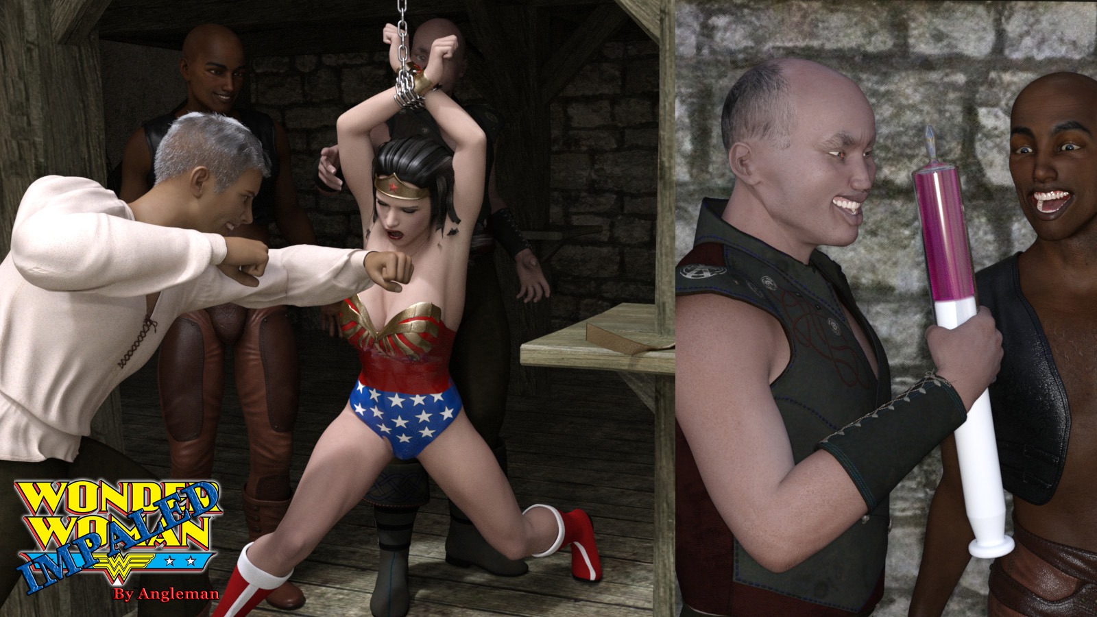 Angleman – Wonder woman Impaled porn comics 8 muses Angleman – Wonder woman Impaled porn comics 8 muses