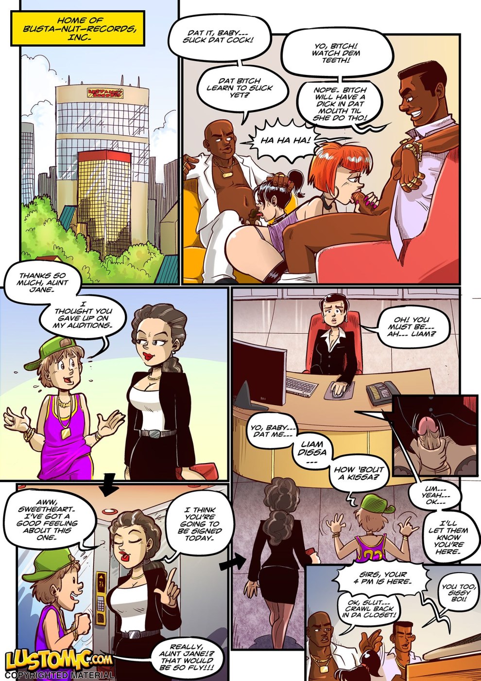 Busta Nut Records- Lustomic porn comics 8 muses Busta Nut Records- Lustomic porn comics 8 muses