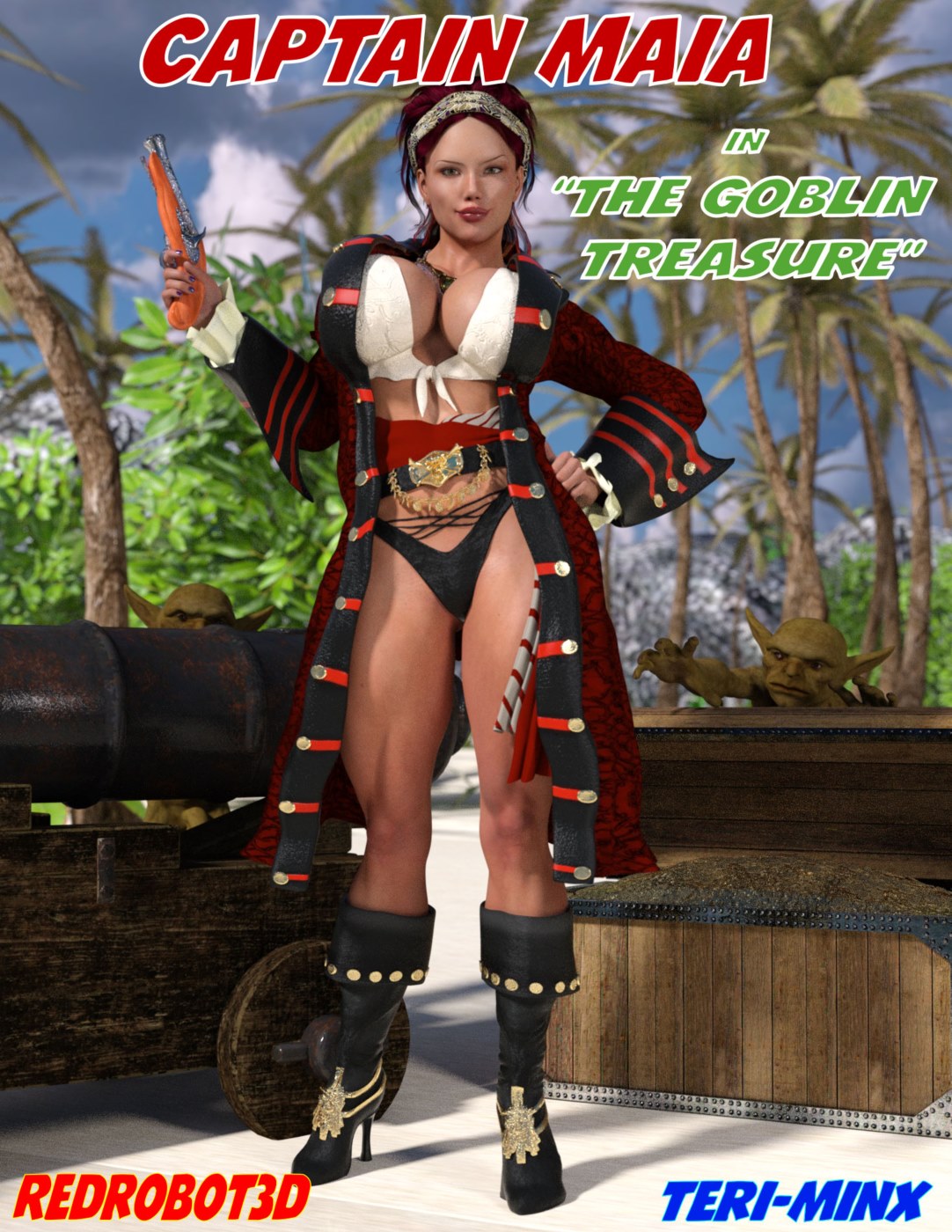 Captain Maia & The Goblin Treasure- Redrobot3D porn comics 8 muses Captain Maia & The Goblin Treasure- Redrobot3D porn comics 8 muses