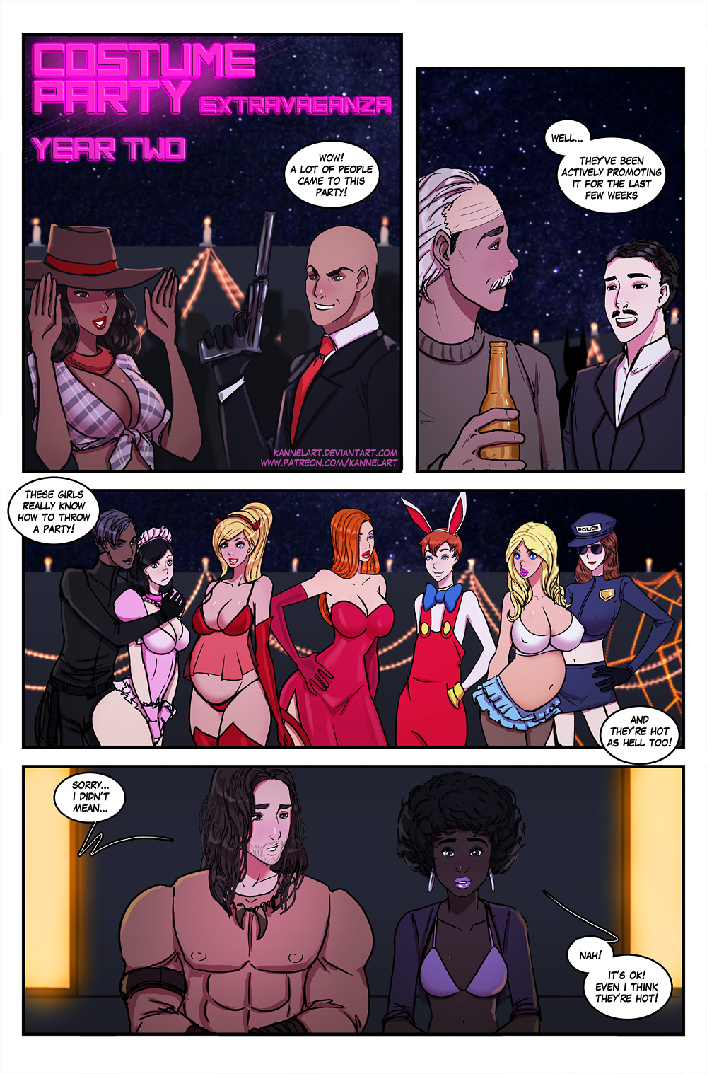 Costume Party Extravaganza Year Two- Kannel porn comics 8 muses Costume Party Extravaganza Year Two- Kannel porn comics 8 muses