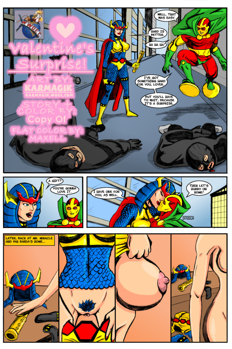 Crossover Heroes- Valentine’s Surprise (Karmagik) porn comics 8 muses Crossover Heroes- Valentine’s Surprise (Karmagik) porn comics 8 muses