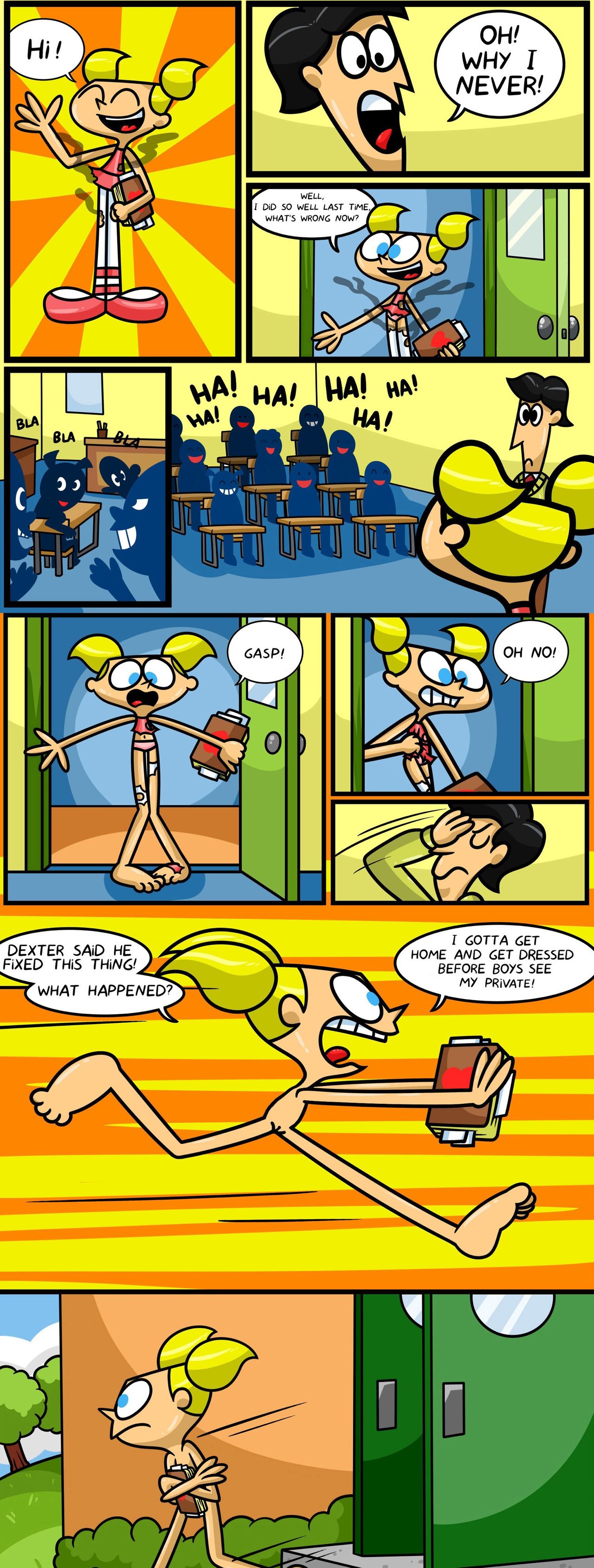 Dee Dee´s strips (Dexter´s Laboratory) porn comics 8 muses Dee Dee´s strips (Dexter´s Laboratory) porn comics 8 muses