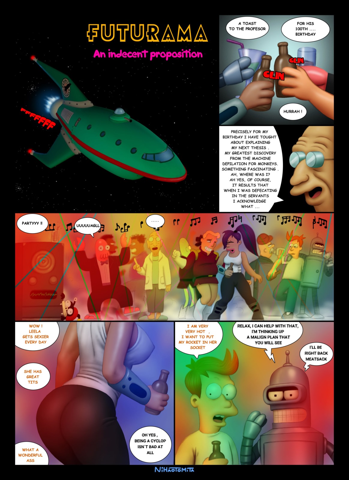 Futurama- An Indecent Proposition porn comics 8 muses Futurama- An Indecent Proposition porn comics 8 muses