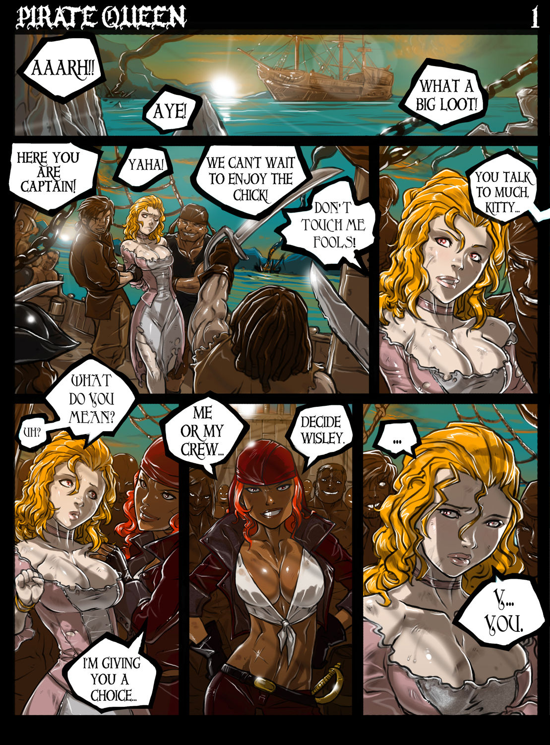 Ganassa – Pirate Queen porn comics 8 muses Ganassa – Pirate Queen porn comics 8 muses