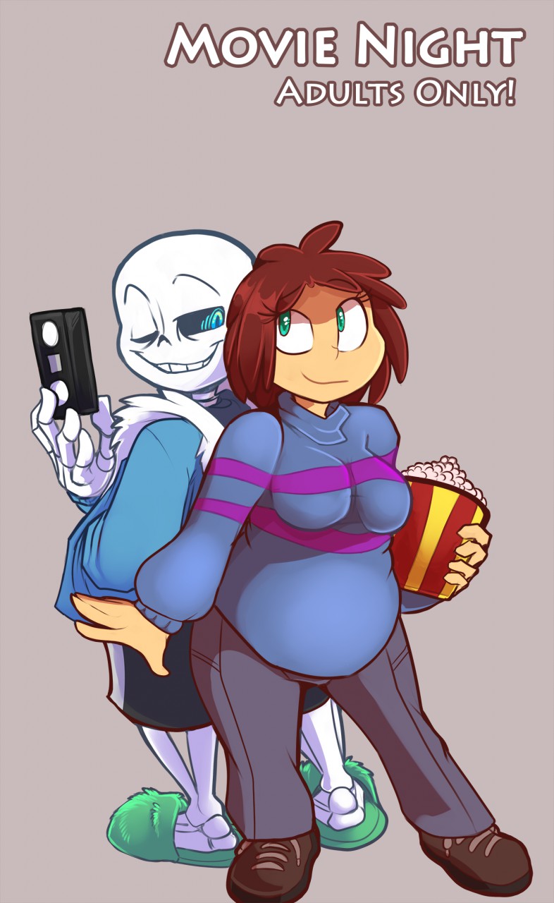 Kayla-Na – Movie Night (Undertale) porn comics 8 muses Kayla-Na – Movie Night (Undertale) porn comics 8 muses