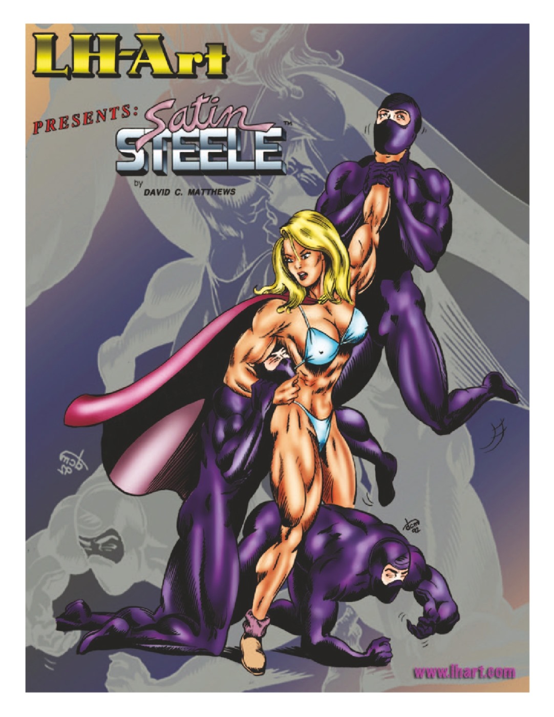 LH-Art Satin Steele 1 & 2 porn comics 8 muses LH-Art Satin Steele 1 & 2 porn comics 8 muses