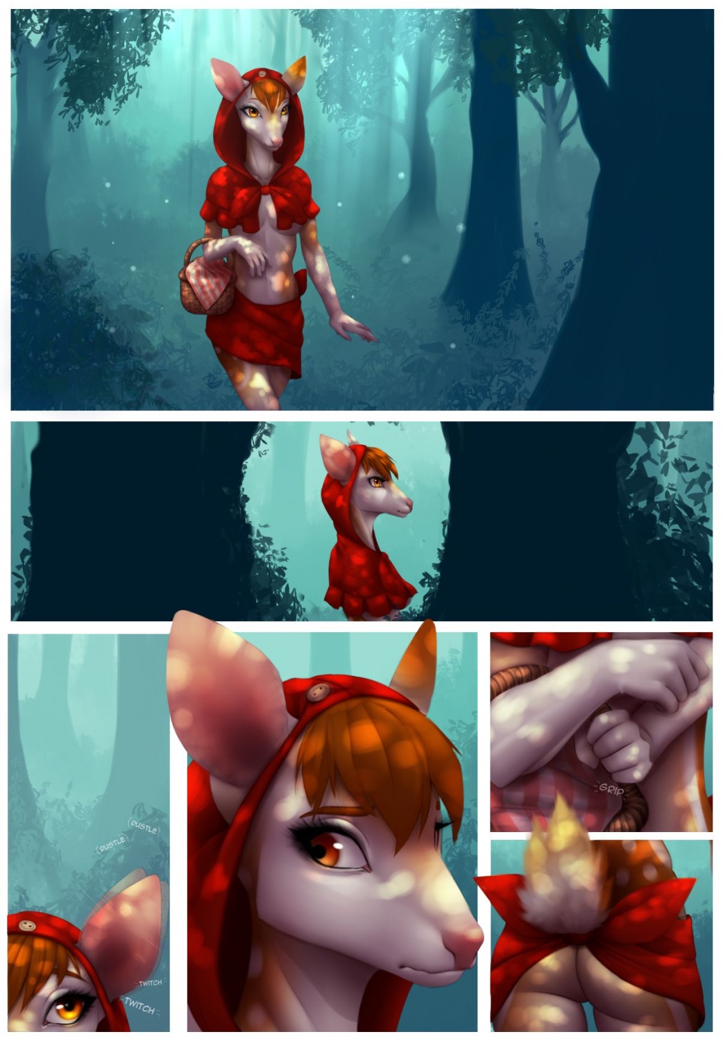 Little Red Riding Deer- Celeste porn comics 8 muses Little Red Riding Deer- Celeste porn comics 8 muses