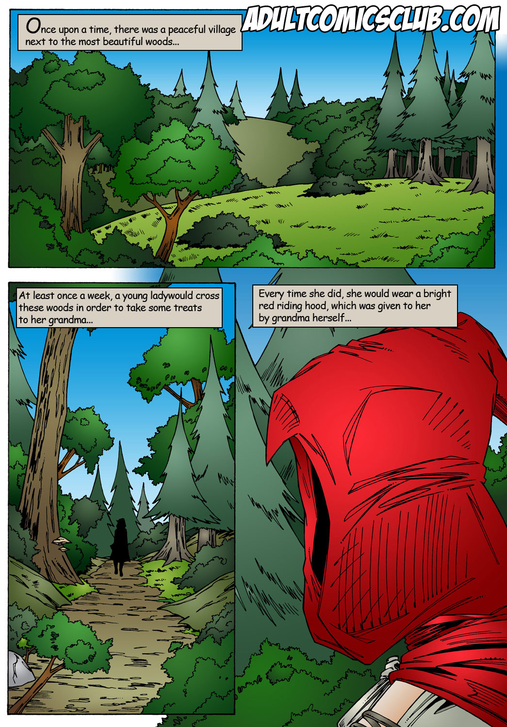 Little Red Riding Hood- Hunter With Big Dick porn comics 8 muses Little Red Riding Hood- Hunter With Big Dick porn comics 8 muses