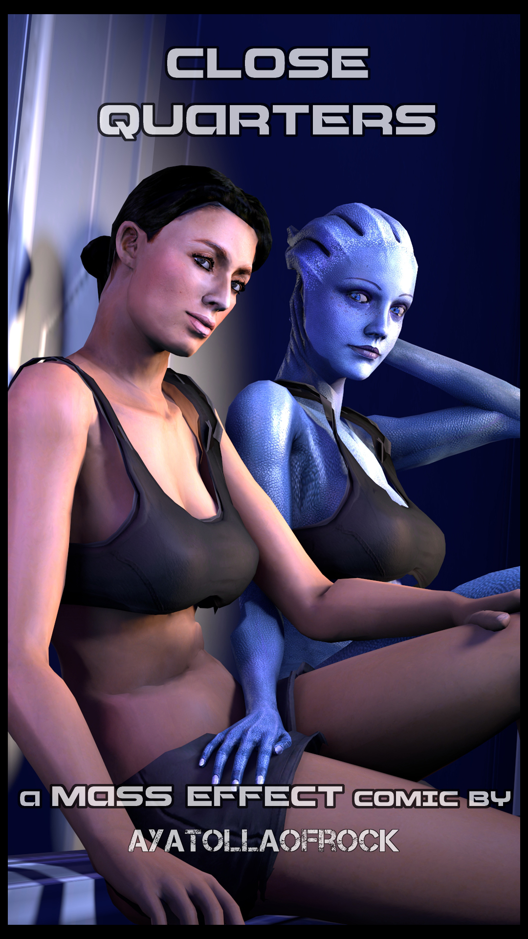 Mass Effect- Close Quarters porn comics 8 muses Mass Effect- Close Quarters porn comics 8 muses