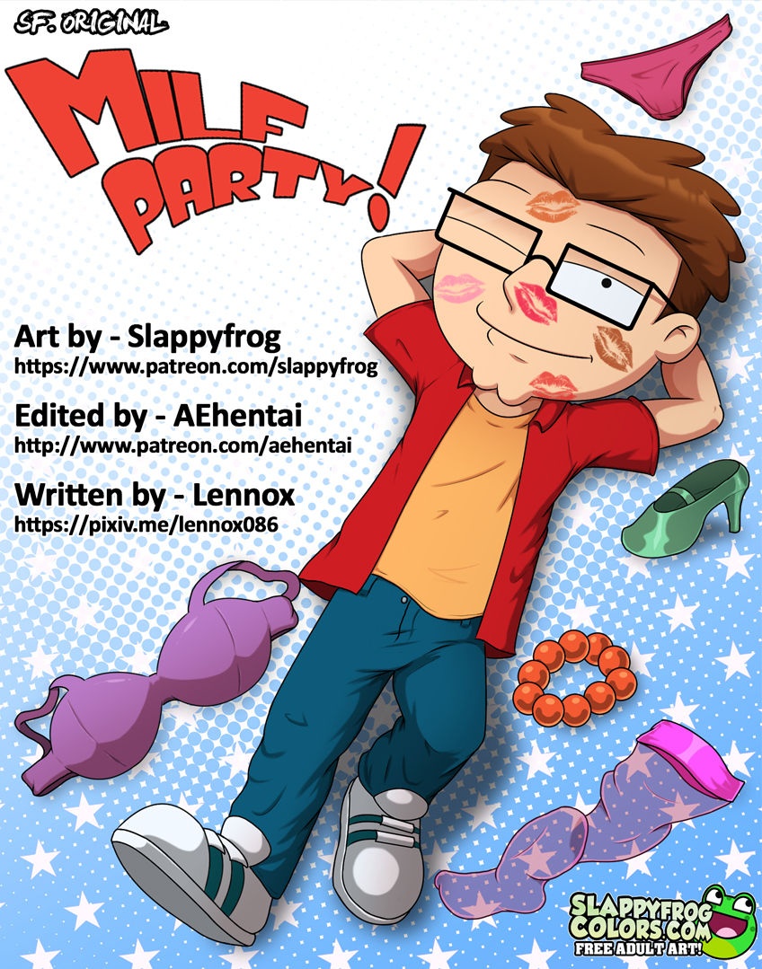 Milf Party!- Slappyfrog porn comics 8 muses Milf Party!- Slappyfrog porn comics 8 muses