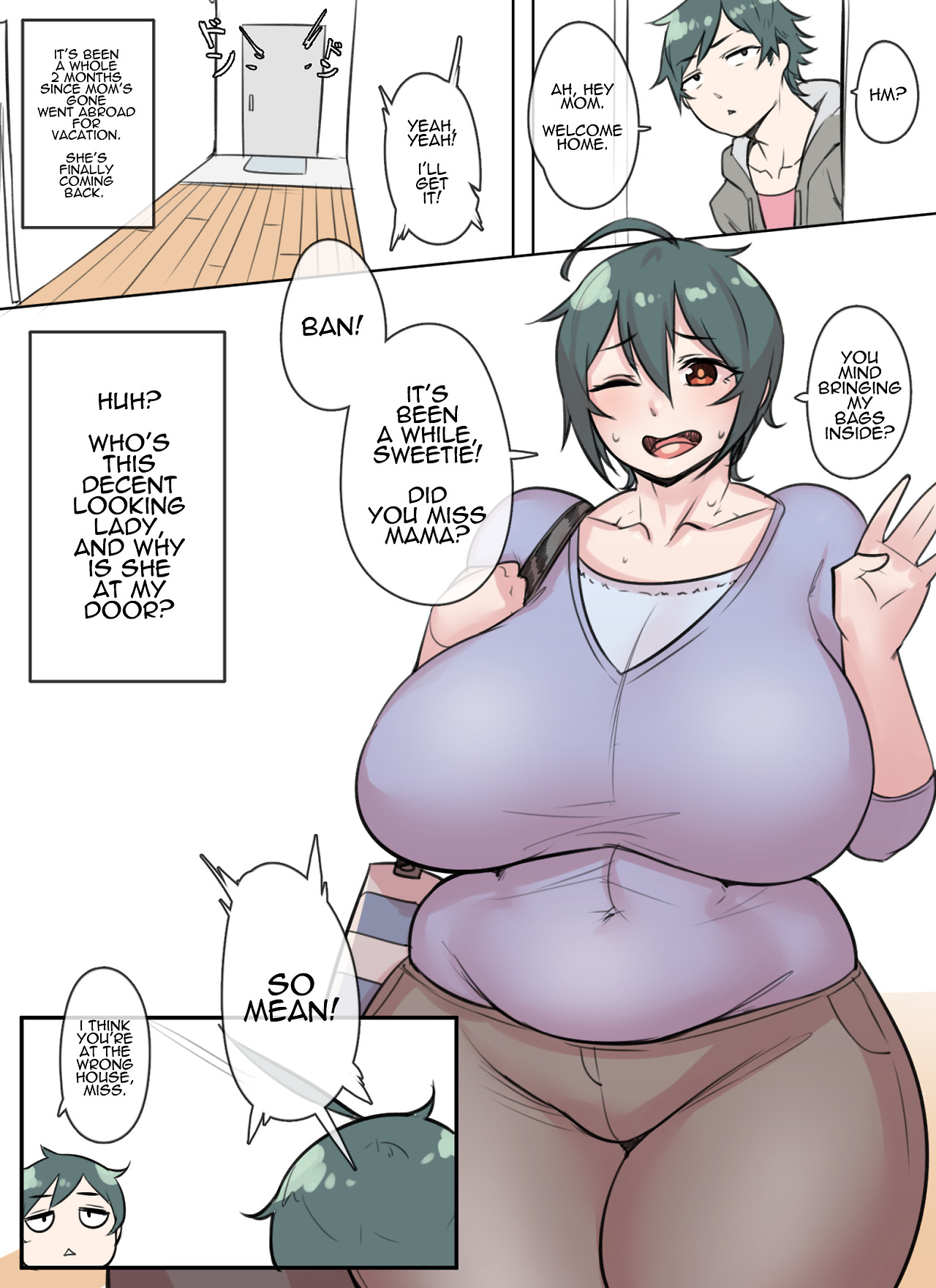 Natsumi x Ban- A Real Mother porn comics 8 muses Natsumi x Ban- A Real Mother porn comics 8 muses