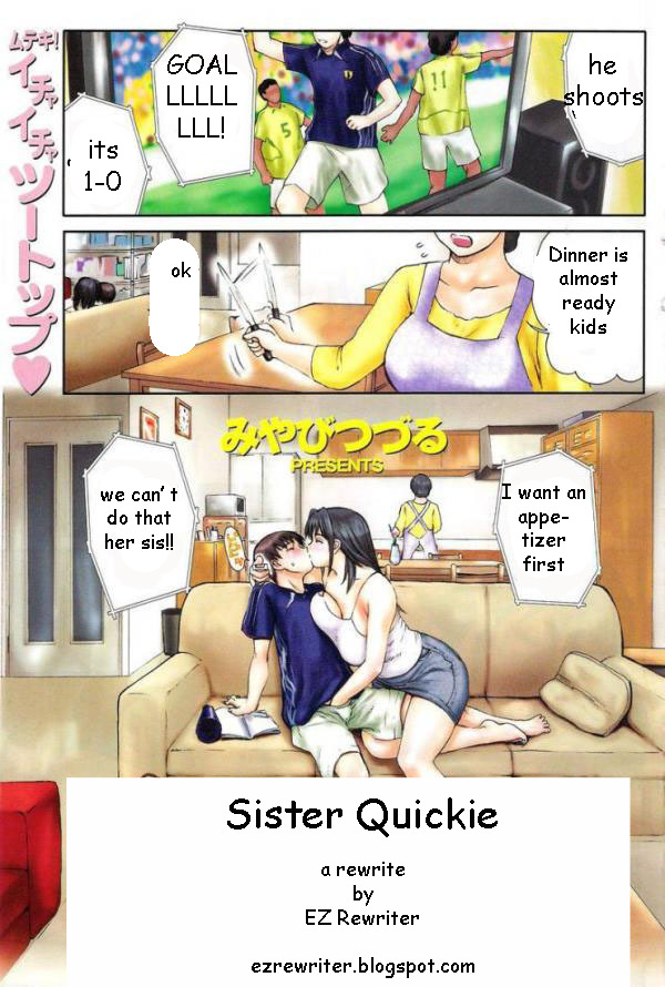 Sister Quickie- Miyabi Tsuzuru porn comics 8 muses Sister Quickie- Miyabi Tsuzuru porn comics 8 muses