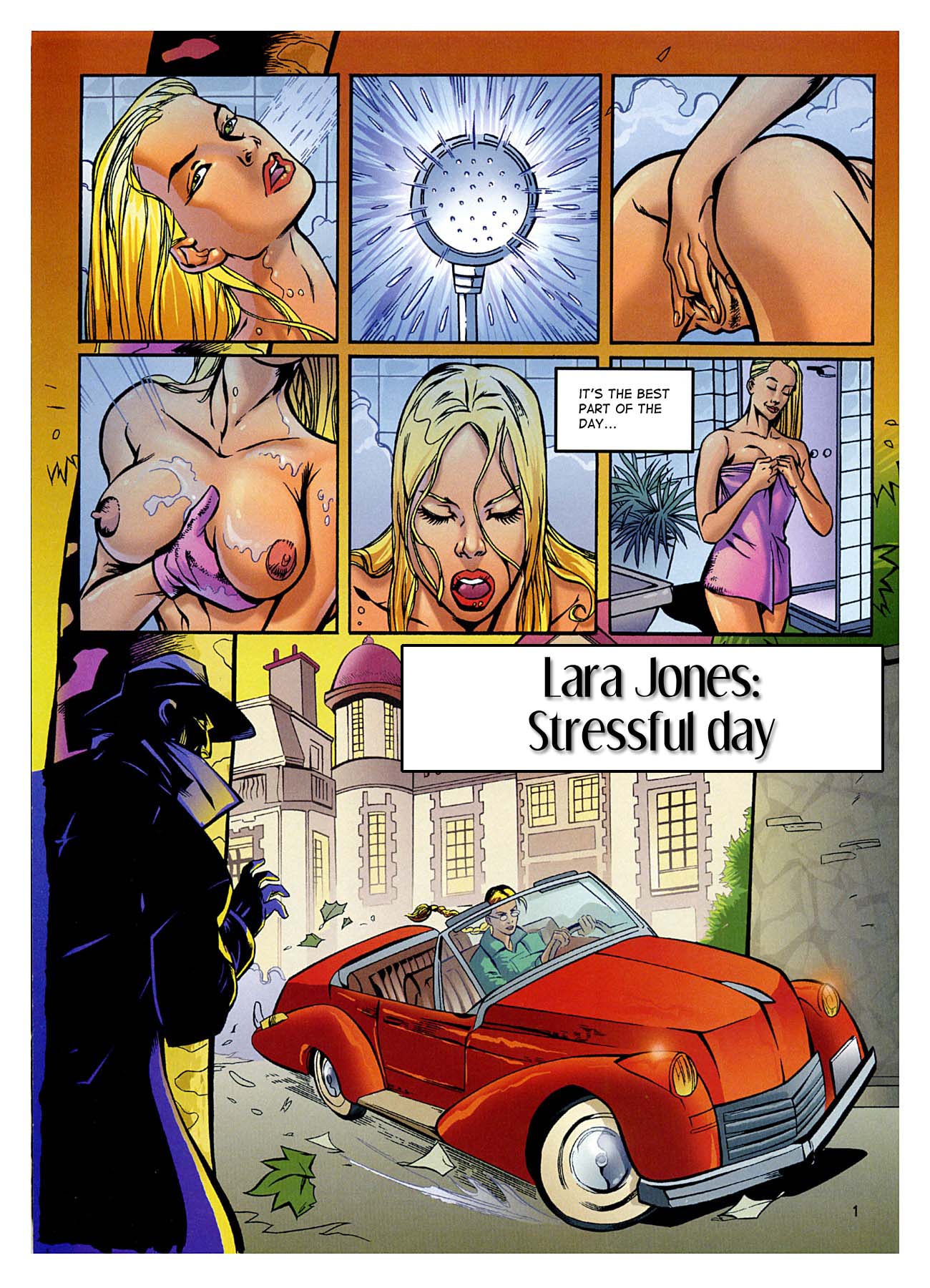 Stressful Day- Lara Jones porn comics 8 muses Stressful Day- Lara Jones porn comics 8 muses