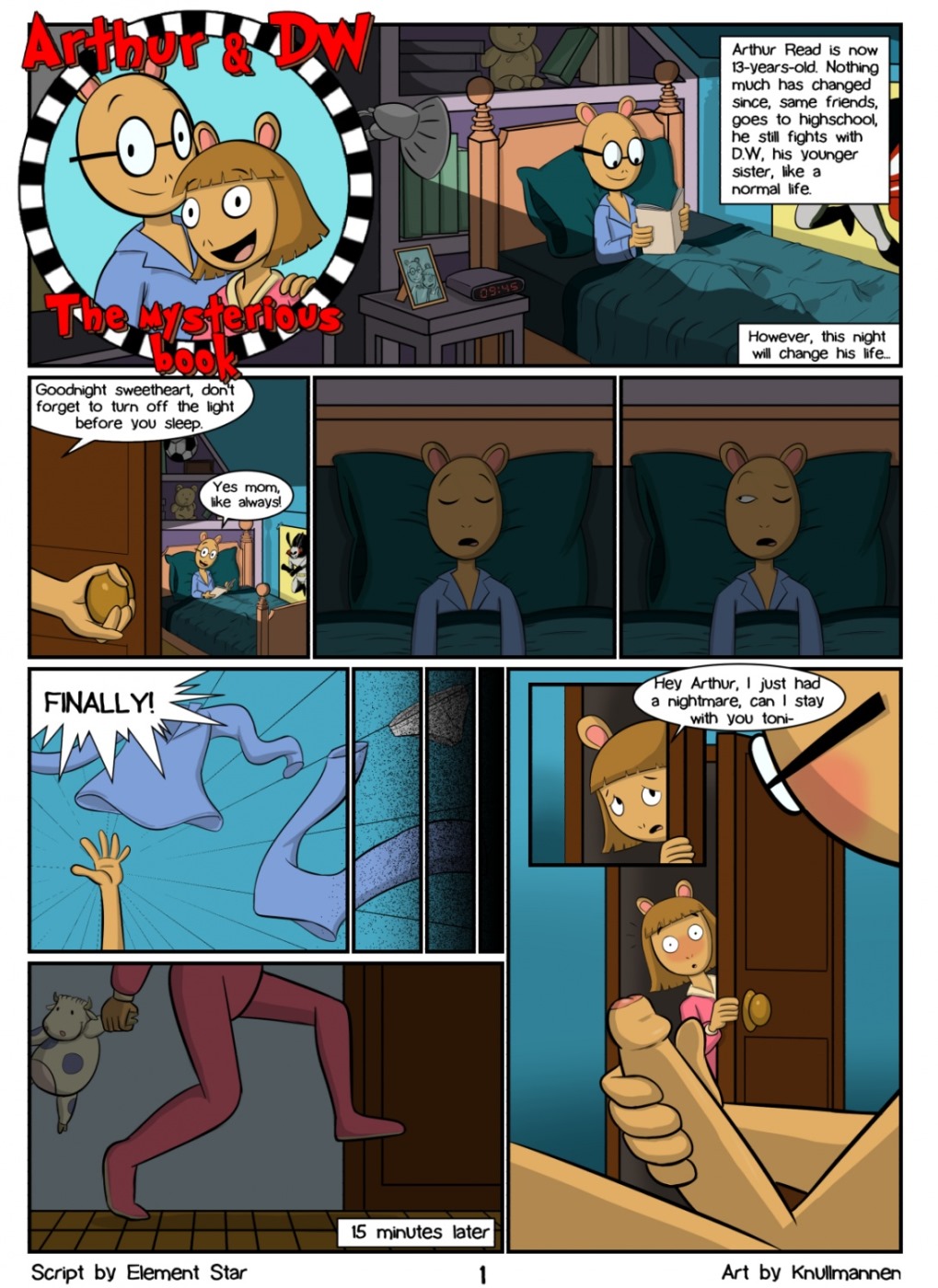 The Mysterious Book- Arthur porn comics 8 muses The Mysterious Book- Arthur porn comics 8 muses