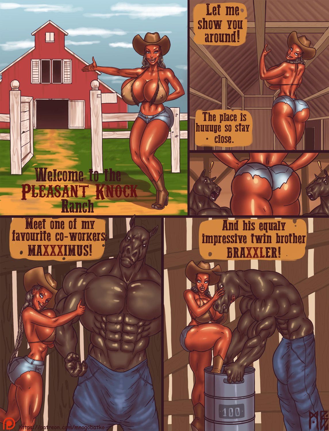 Welcome To The Pleasant Knock Ranch porn comics 8 muses Welcome To The Pleasant Knock Ranch porn comics 8 muses